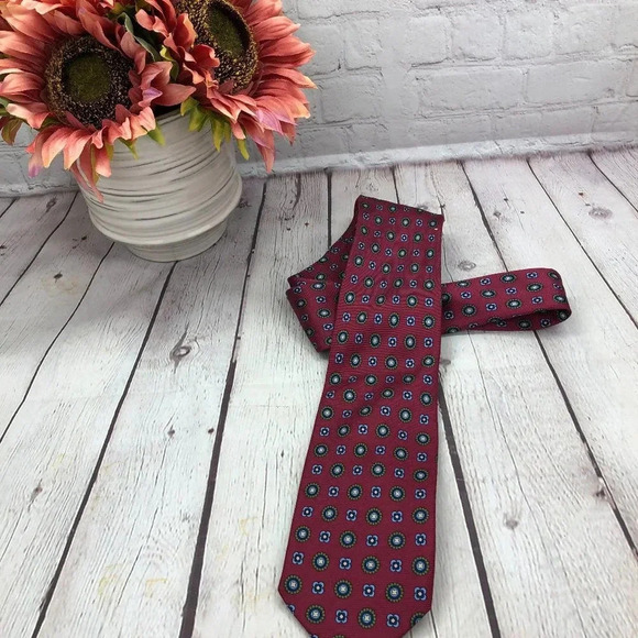 T. Harris London silk Tie preppy business office - Picture 1 of 6